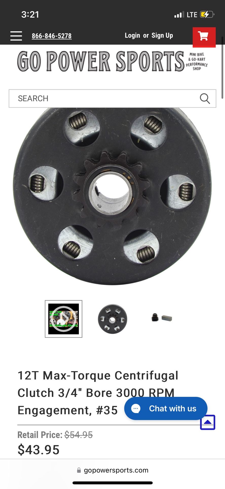 Aluminum Cylinder Gastank GPS Clutch Brand New 