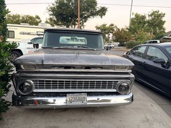 1963 c10 long bed 350 engine turbo transmission  needs bodywork and paint  alli have now clear fatina