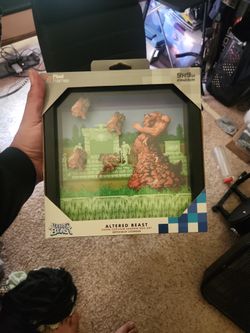 Altered Beast Pixel Art Framed