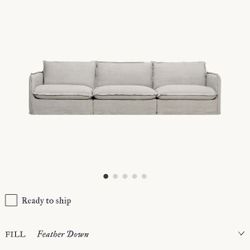 Neva Six Penny Sectional Sofa (Brand new)