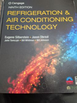 Ninth edition refrigeration & air conditioning technology