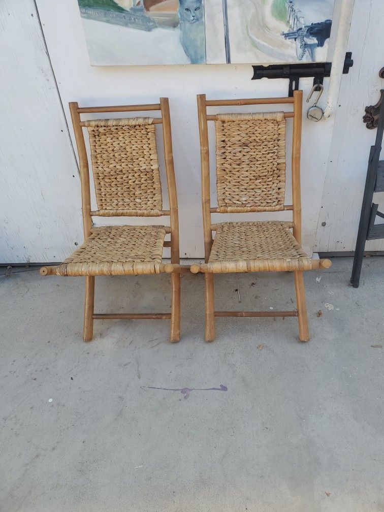 Bamboo Chairs