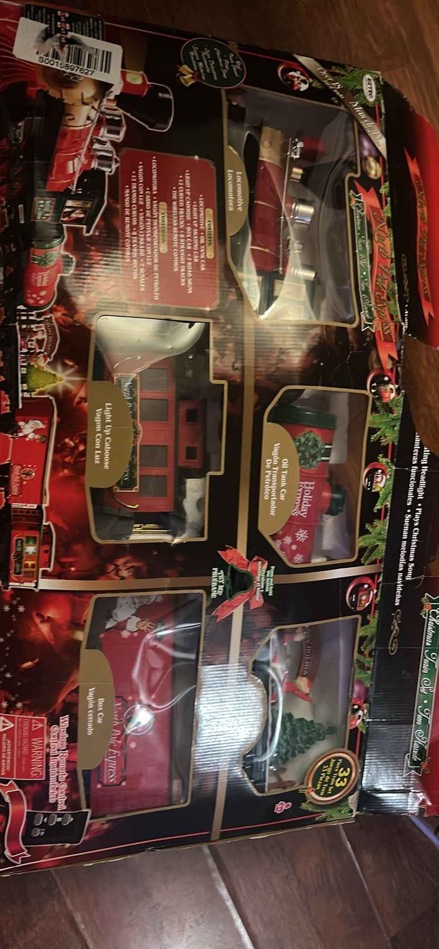 Eztec North Pole Express Train Set