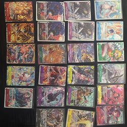 Japanese/English One Piece Cards