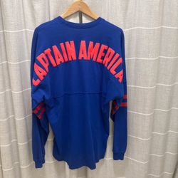 Captain America Spirit Jersey Long Sleeve Shirt