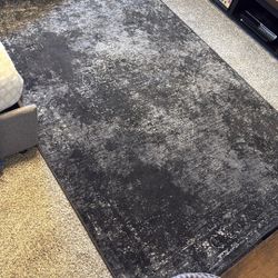 Black Persian Rug 