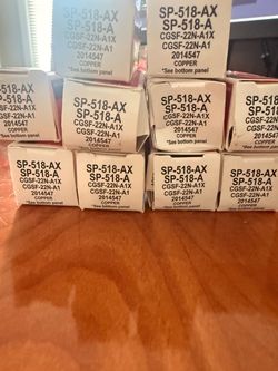 SP-518-AX / SP-518-A Copper Connectors – Lot of 10+