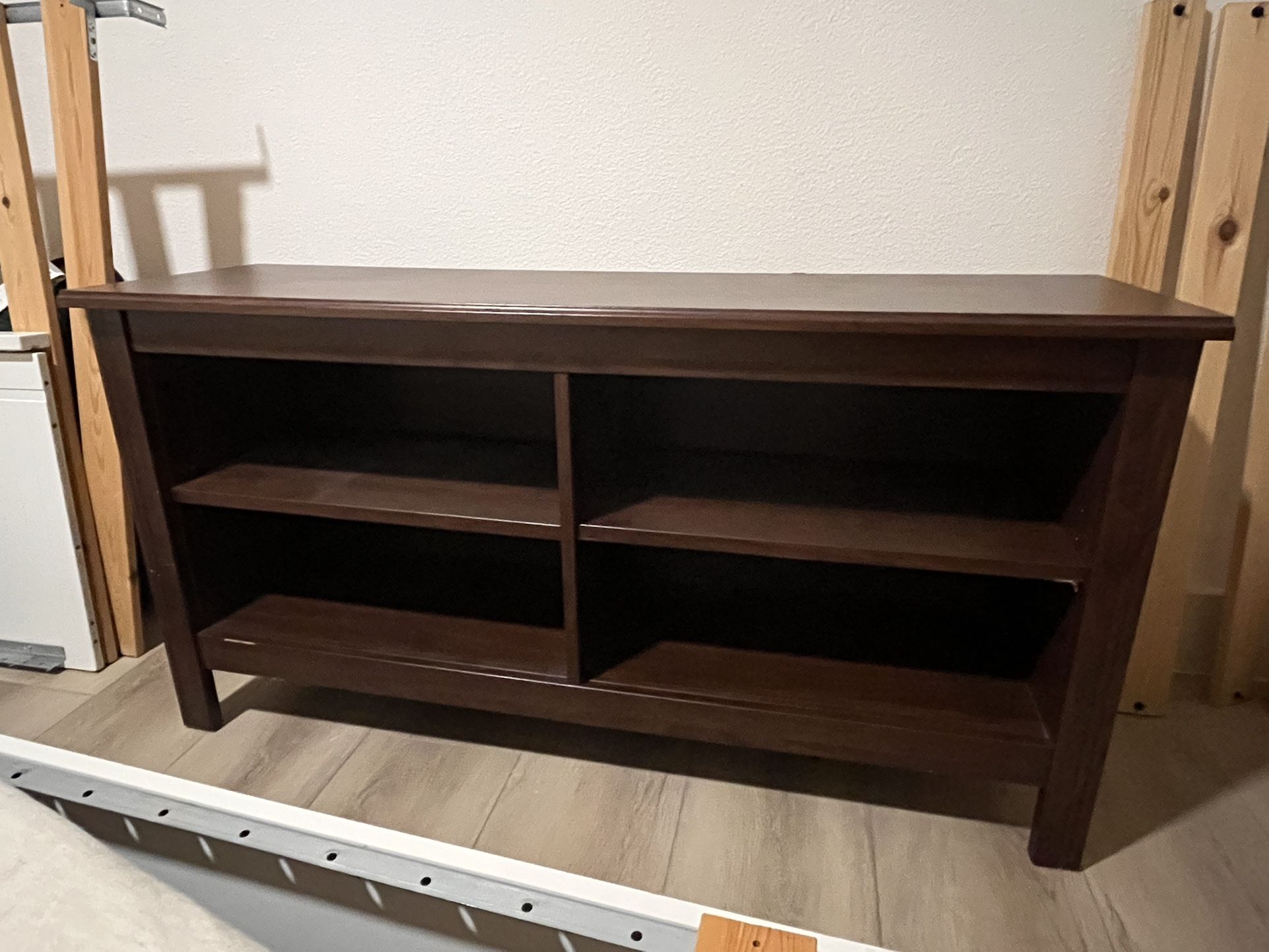 Dark Brown Entertainment Center 