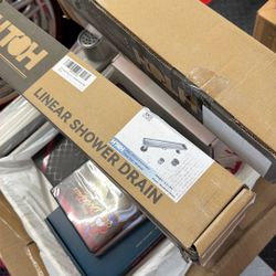 18 Inch Linear Drains, Box Of 4 