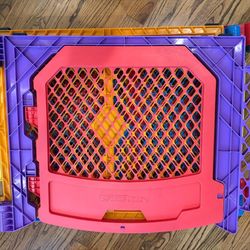 Toddleroo by North States - Superyard Colorplay Ultimate Play Yard: Freestanding 14 Panel Baby Playpen - Indoor/Outdoor Use