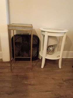 4-Piece Table Set – 3 End Tables + Coffee Table – $25 OBO