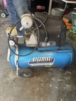 Puma 7.5 Gallon Portable Air Compressor – 125 PSI – Heavy Duty
