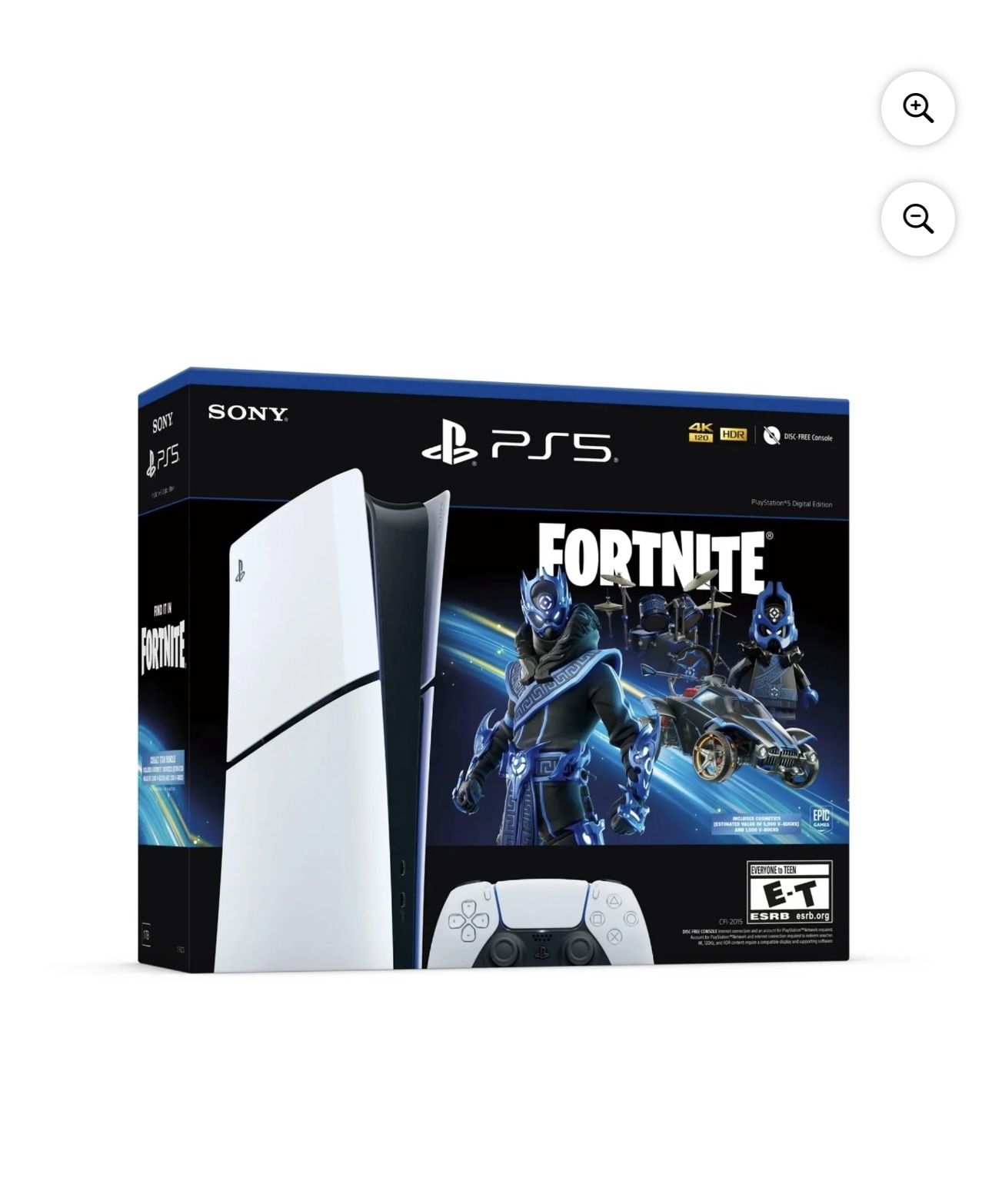 PS5 Slim Console Fortnite Edition.