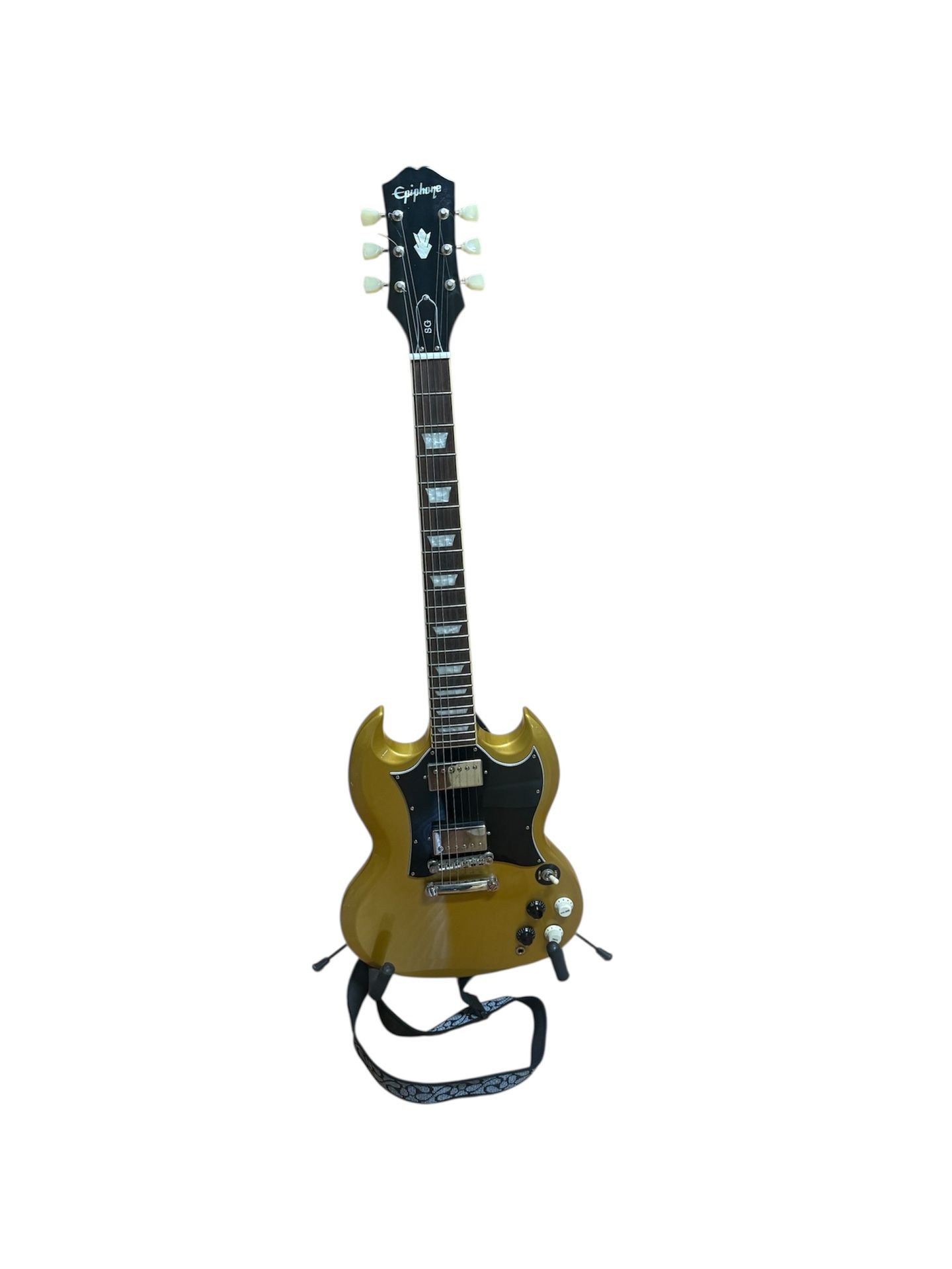 2022 Epiphone SG Traditional Pro Metallic Gold Good Condition