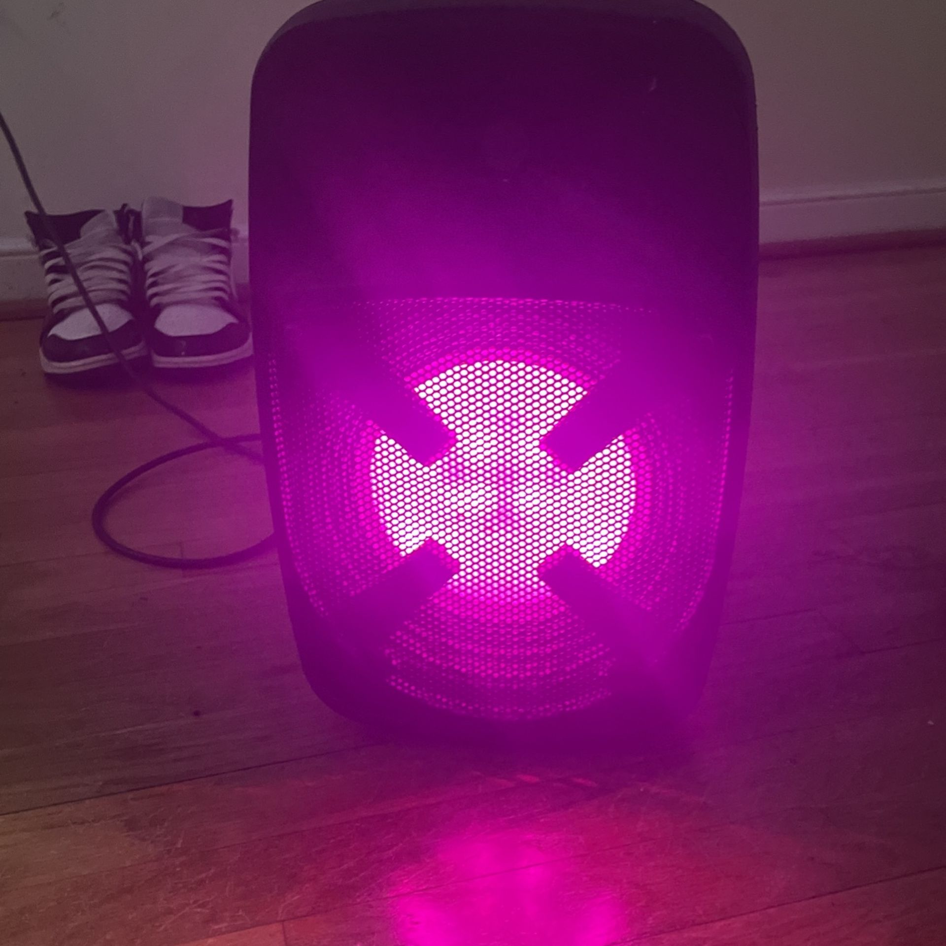 Ion Audio Pro Glo 8 Compact High-powered Pa System With Lights