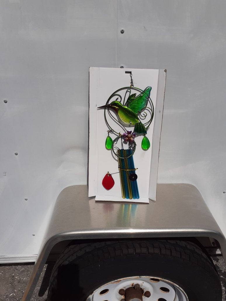 Cool hummingbird wind chime