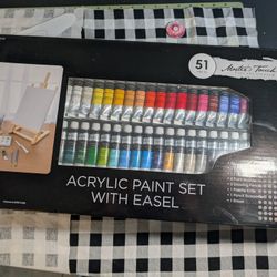Master's Touch Acrylic Paint + Easel