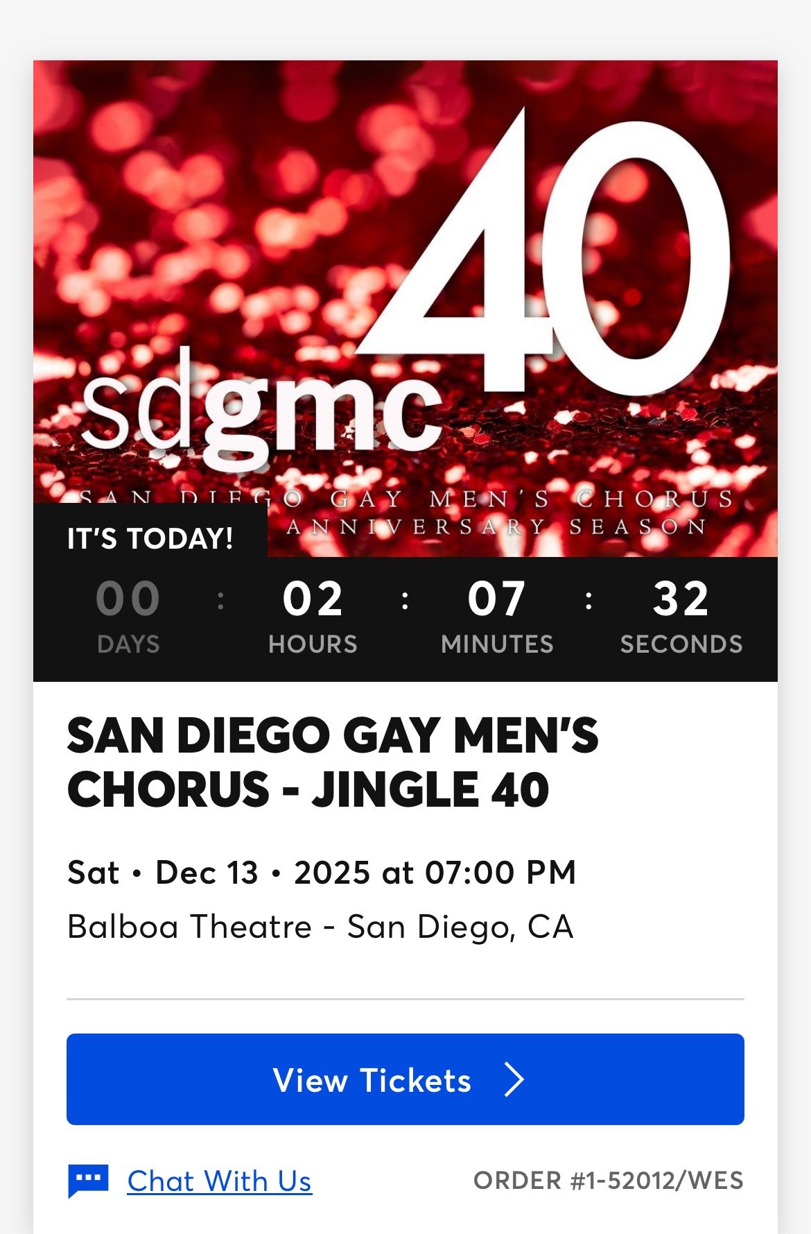 San Diego Gay Men’s Chorus | Jingle
