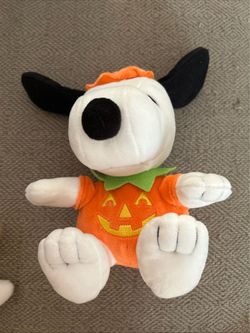 Halloween animals. Ty baby and Snoopy.