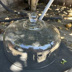 Glass cake dome