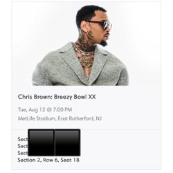 Section 2 Row 6 seat 18