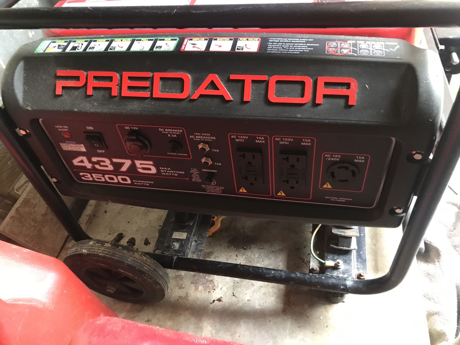 Predator Generator 4375