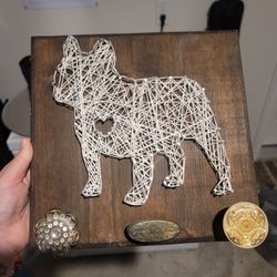 Handmade Wall Art/ Leash Holder 