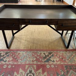 Wood Desk and Chair - FREE