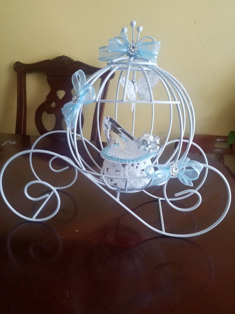 cinderella carriage $ 15 each I have 16 pieces