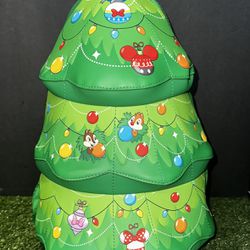 Disney Loungefly Mini Christmas Back Pack (Chip and Dale)