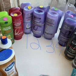  L’Oréal elvive 12.9 oz shampoo conditioner $8 Per Set 6 sets Total 