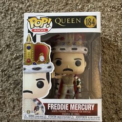 Funko Pop! King Freddie Mercury #184 Figure Queen Live From Wembley 2020 Doll