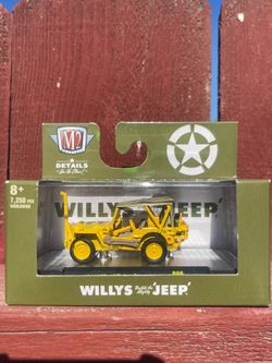 M2 Machines Willys Jeep Die-Cast Model
