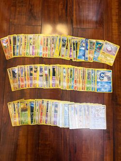Pokemon Vintage & Semivintage Non-Holo Common, Uncommon, & Rare Lot of 120! ⭐️