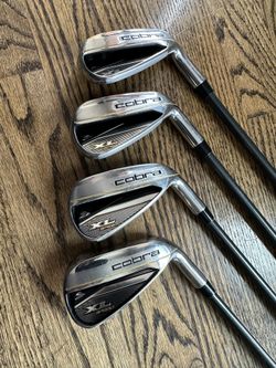 Cobra XL Speed 6,7,8,9 Club Set RH Graphite Regular Flex