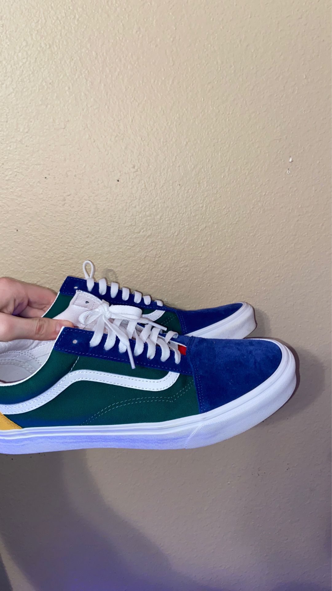 Brand new vans looking for cash only brand new size 11.5 fits 12