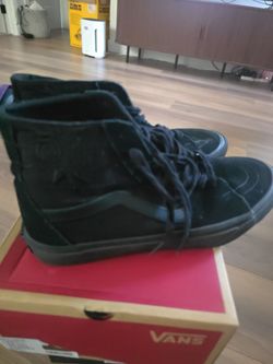 Vans Black spider halloween