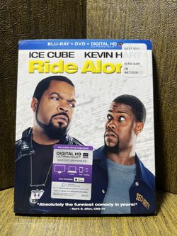 Ride Along (Blu-ray, DVD, Digital + Slip Cover Version. Ice Cube, Kevin Hart