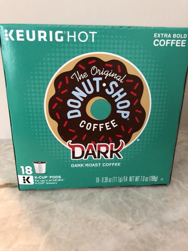 K-Cups Donut Shop Dark Roast (17 pods)