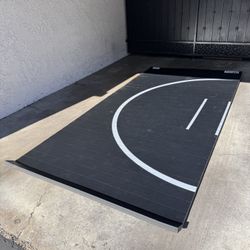 HALF a Wrestling Mat.