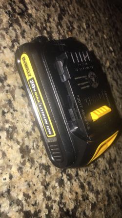 DeWalt 20v Battery 20 Volt