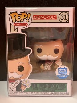 Funko Pop Mr Monopoly Funko Shop Exclusive