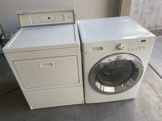 Washer and dryer set