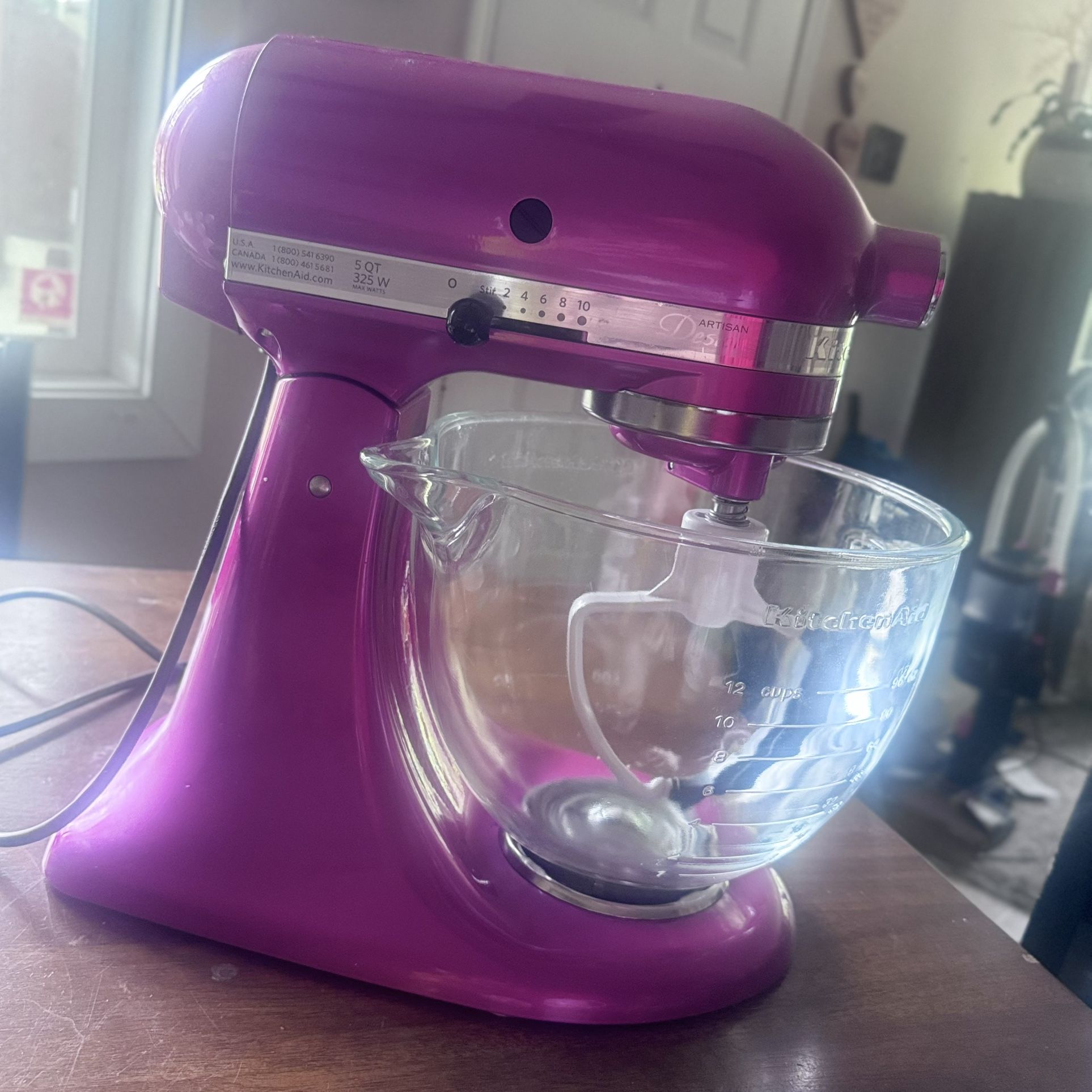 Raspberry Ice Kitchen Aid Mixer - Limited Addition