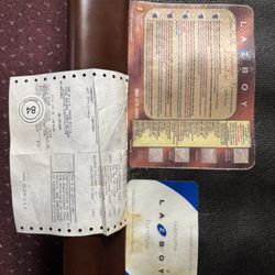 Lazy Boy Leather Couch