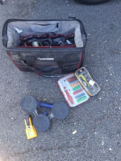 Tool and Husky bag