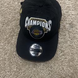 2020 Lakers championship Dad Cap