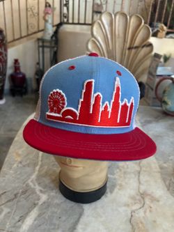 City Skyline Embroidered Snapback Hat