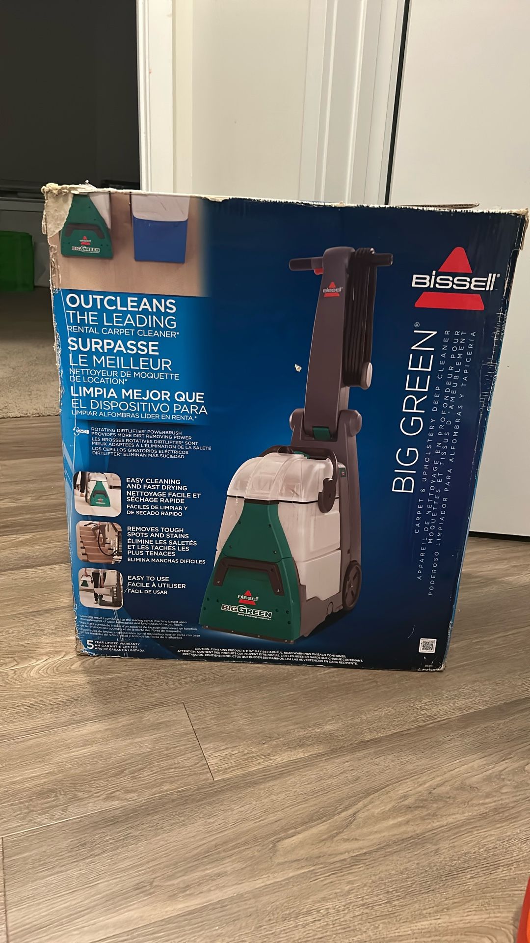 BISSELL Big Green Carpet And Upholstery Deep Cleaner