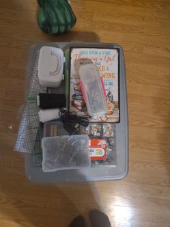 Two bins of sewing notions